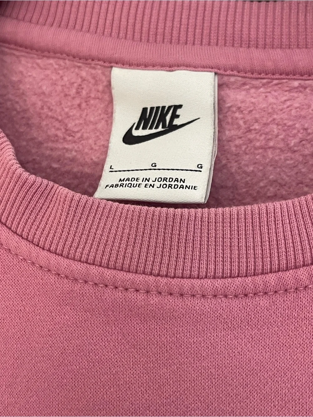 Nike Girl's Club Fleece Boxy Crew-Neck Sweatshirt